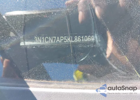 2019 Nissan Versa 1.6 S+ из США, поврежденный, VIN 3N1CN7AP5KL861069